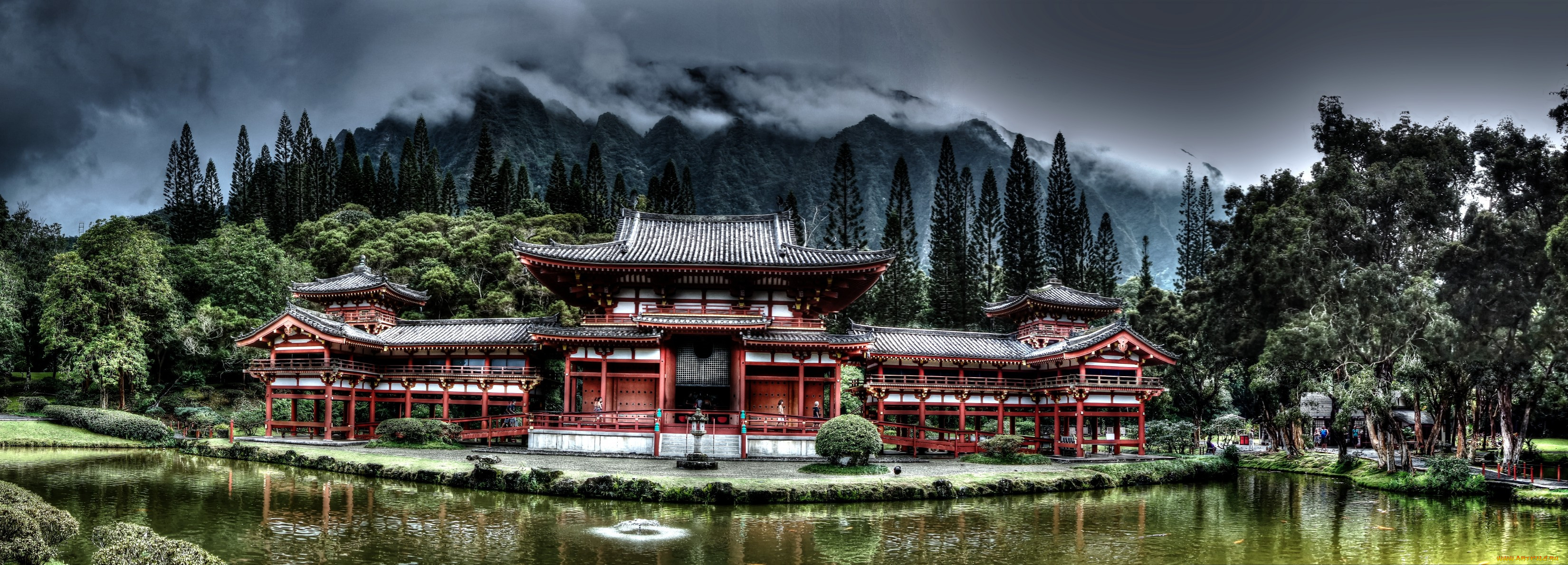 byodo-in buddhist temple,  hawaii, , -    , , , , , 